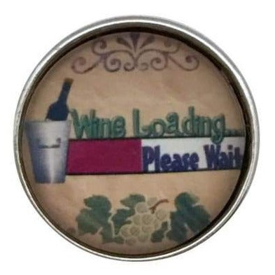 Wine Loading Snaps 20mm for Snap Jewelry - Snap Jewelry