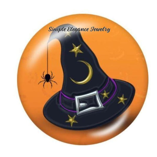 Witches Halloween Hat Snap Charm - Snap Jewelry