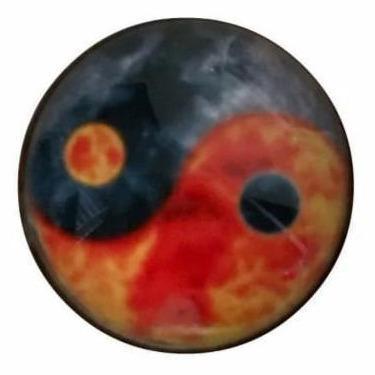 Ying Yang 20mm Snap-Snap Charm Jewelry - Snap Jewelry