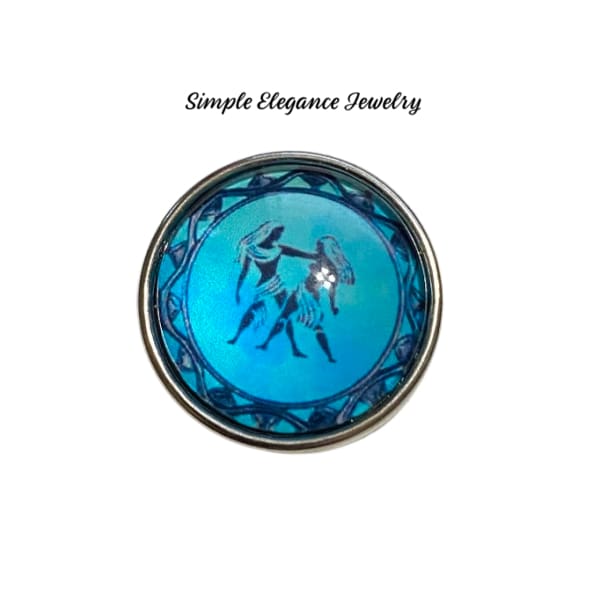 Zodiac Sign Snap Charm