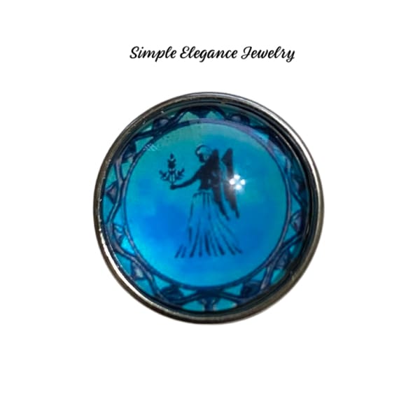 Zodiac Sign Snap Charm